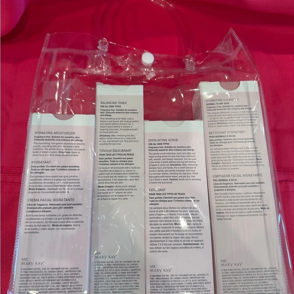 Mary Kay Skin Care Hydrating Regimen New Skin Care Set Normal to Dry Skin